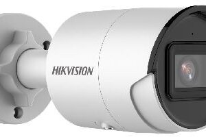Hikvision 6MP AcuSense Strobe Light & Audible Warning Fixed Bullet Network Camera