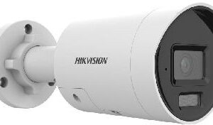 Hikvision 4MP AcuSense Strobe Light & Audible Warning & Smart Hybrid Light Fixed Bullet Network Camera