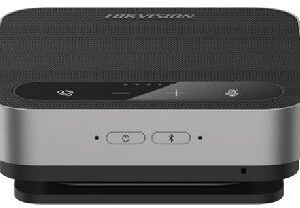 Hikvision Wireless Conference Speakerphone 4-mic array, 360degree Omni-directional clear sound w/ 3m range