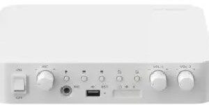 Hikvision 80W 2-Zone Network Amplifier