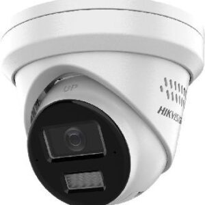 Hikvision 8MP AcuSense Strobe Light & Audible Warning & Smart Hybrid Light Fixed Turret Network Camera
