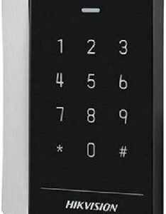 Hikvision Pro 1102A Series Card Reader w/ Keypad PC+ABS material shell w/ Pmm A panel design & alloy decoration, EM card reading