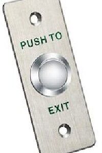 Hikvision Exit & Emergency Button Aluminum alloy panel