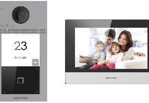 Hikvision IP Video Intercom KIT IP video intercom kit for villa or house, only one call button