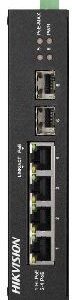Hikvision 4 Port Gigabit Unmanaged Harsh PoE Switch L2