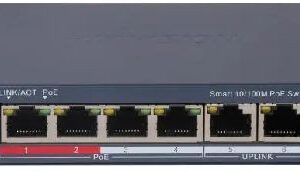 Hikvision 4 Port Fast Ethernet Smart POE Switch Layer 2