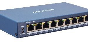 Hikvision 8 Port Fast Ethernet Smart POE Switch Layer 2