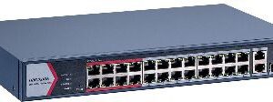 Hikvision 24 Port Fast Ethernet Smart POE Switch Layer 2
