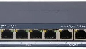 Hikvision 4 Port Gigabit Smart POE Switch Layer 2