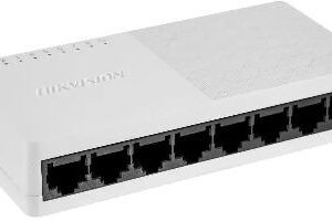 Hikvision 8-Port Fast Ethernet Plastic Switch Unmanaged