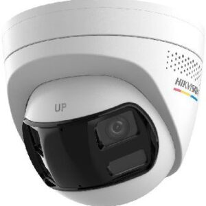Hikvision 6MP Dual Lens Stitched Wide Angle ColorVu w/ Smart Hybrid Light Fixed Turret Network Camera