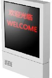 Hikvision 4-Lines 2-Color 8-Characters Outdoor Entrance & Exit LED Screen