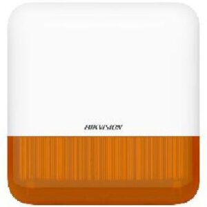 Hikvision AX Pro Wireless Outdoor Sounder w/ Amber Strobe Light
